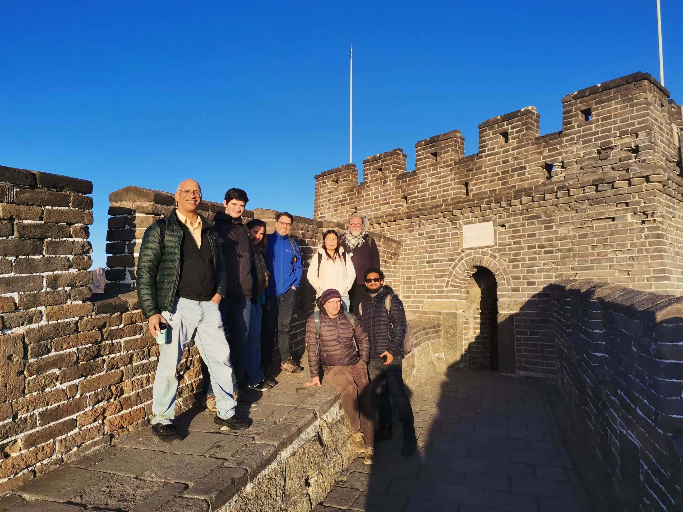 At the Great Wall